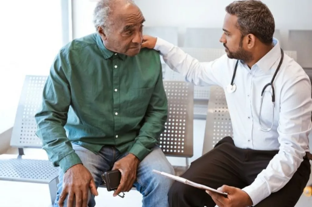 patient with doctor