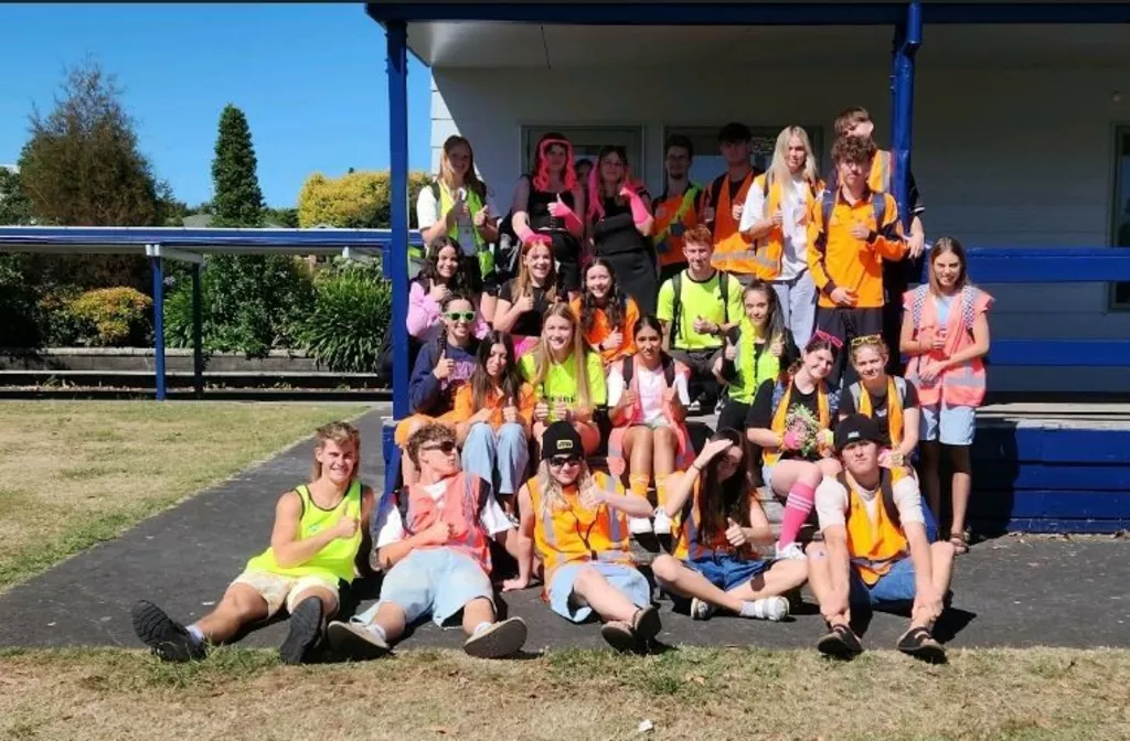 school kids glowing up for rare